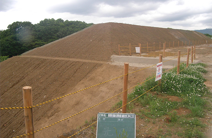 筑紫野古賀線道路改良工事(第二工区)