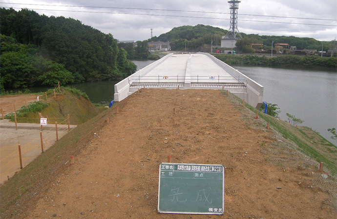 筑紫野古賀線道路改良工事(第二工区)4枚目